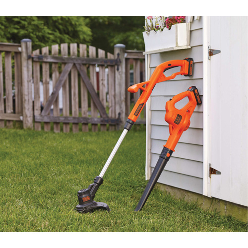 Ensemble combin&eacute; coupe-bordure/taille-bordure et balayeuse pour surfaces rigides Max*, 10", &agrave; pile, 20 V Pathway Supply LP
