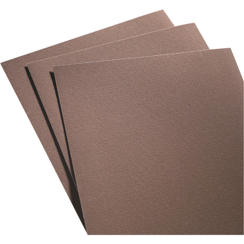 Papier abrasif en feuilles de tissu - Metalite K225, 9" x 11", Grain 40, Oxyde d'aluminium Pathway Supply LP