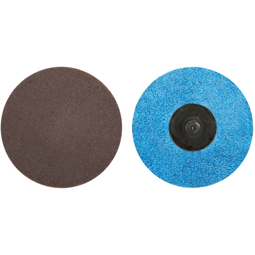Disque de toile &agrave; changement rapide, 3" dia., Grain 100, Oxyde d'aluminium Pathway Supply LP