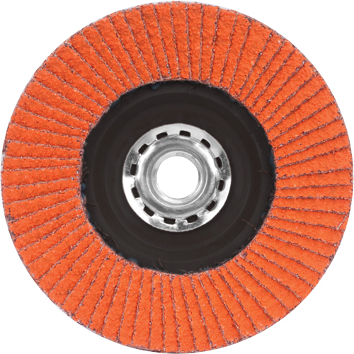 Flap Discs - Quick Trim SG Blaze R980P, 7" x 5/8"-11, Type 27, 40 Grit, Ceramic Pathway Supply LP