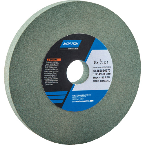 Bench Grinding Wheels - Gemini, 6" x 1/2", 1" Arbor Pathway Supply LP