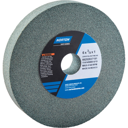Bench Grinding Wheels - Gemini, 6" x 3/4", 1" Arbor Pathway Supply LP