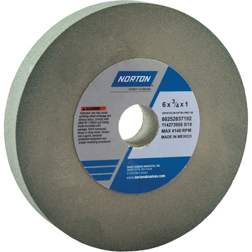 Bench Grinding Wheels - Gemini, 6" x 3/4", 1" Arbor Pathway Supply LP