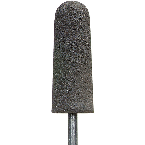Charger&reg; Resin Bond Mounted Points, A3, Zirconia Alumina, 1" Dia., 2-3/4" L, 30 Grit Pathway Supply LP