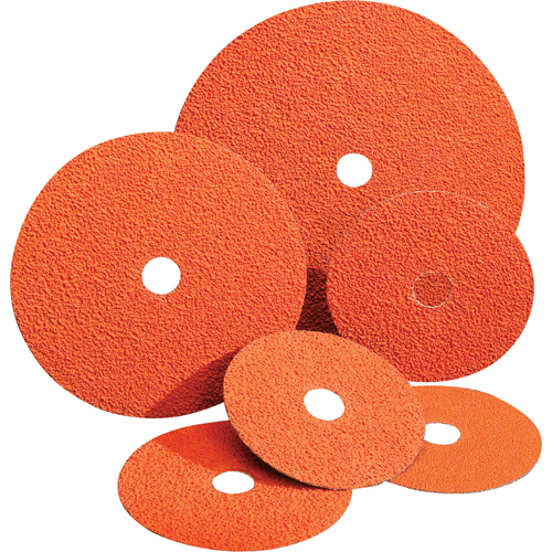 Blaze&reg; Fiber Discs, Ceramic Alumina, 24, 7" Dia x 7/8" Arbor Pathway Supply LP