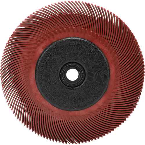 BROSSE RADIALE BRISTLE T-C,6",A/ADAPTATEUR 220, C&eacute;ramique, Grain 220, 6" dia. Pathway Supply LP