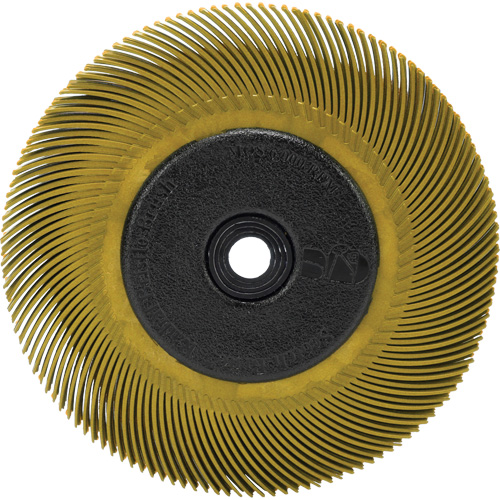 Scotch-Brite Radial Bristle Brush, Ceramic, 80 Grit, 6" Dia. Pathway Supply LP