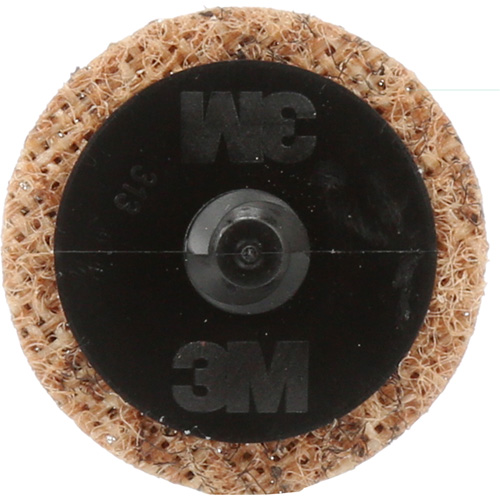 Disque de conditionnement de surface Roloc Scotch-Brite, 1-1/2" dia., Grain Cors&eacute;, Oxyde d'aluminium Pathway Supply LP