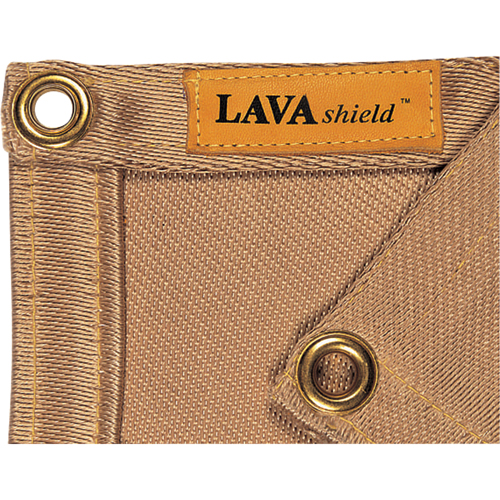 18-Oz. Silica Lavashield Welding Blanket, 3' W x 3' L, Rated Up To 1472°F(800°C) Pathway Supply LP