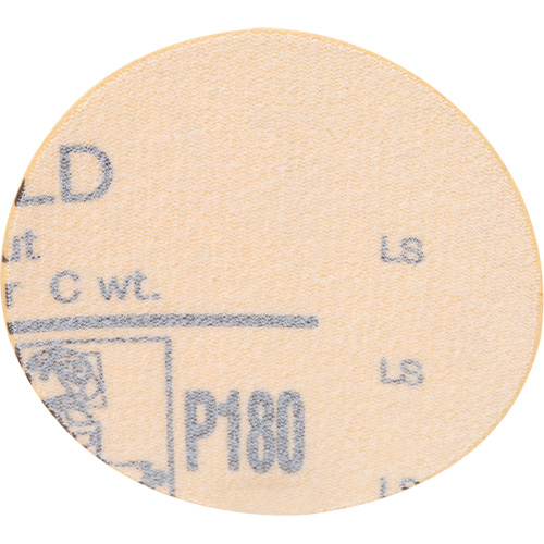 Gold Hookit Disc, 3" Dia., P180 Grit, Aluminum Oxide, C-Weight Pathway Supply LP