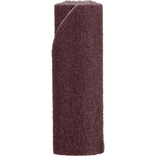 Standard Abrasives Straight Cartridge Roll, 80 Grit, 1/2" Dia., Aluminum Oxide, 1-1/2" L, 1/8" Arbor Pathway Supply LP