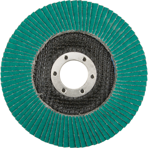Disques &agrave; lamelles 577F, 4-1/2" x 7/8", Type 29, Grain 80, Zirconium Pathway Supply LP