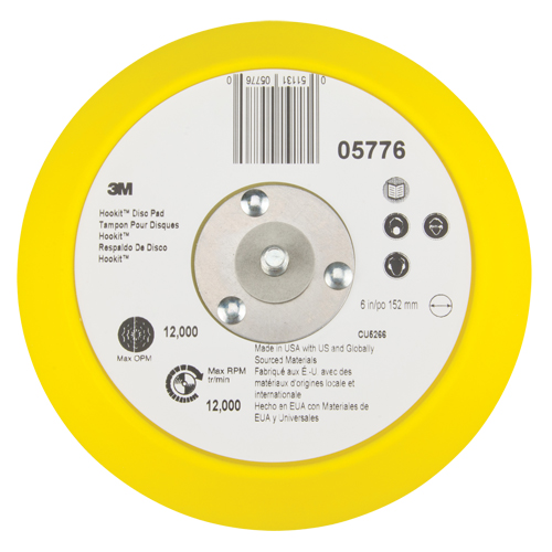 Patin pour disque Hookit, dia 6" Pathway Supply LP