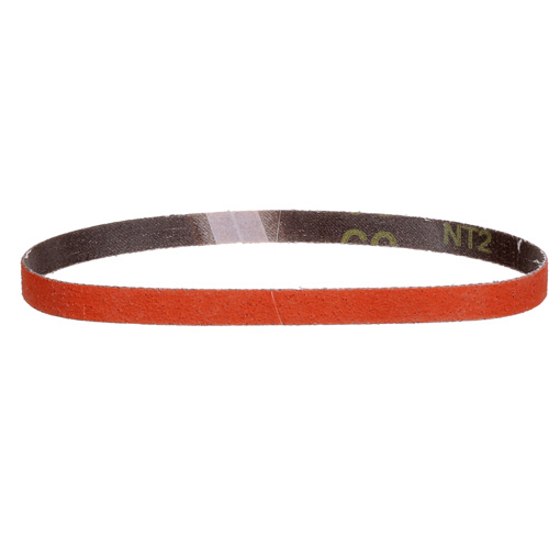 Courroie en toile, 1/2" la x 18" lo, C&eacute;ramique, Grain 60 Pathway Supply LP