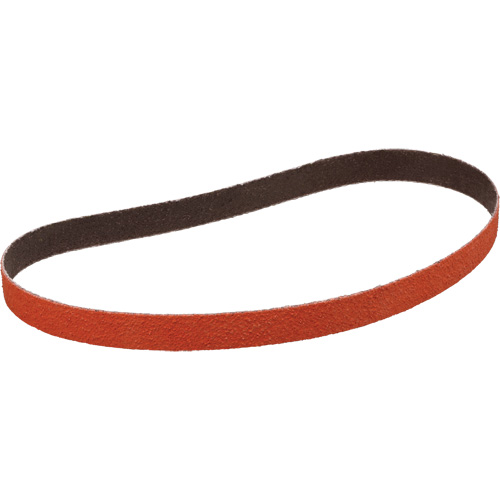 Courroie en toile, 1/2" la x 18" lo, C&eacute;ramique, Grain P120 Pathway Supply LP