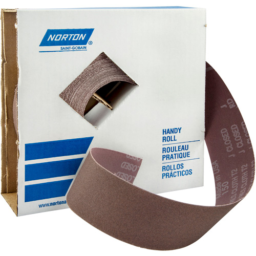 Rouleau de toile abrasive Metalite, Oxyde d'aluminium, 2" la x 150' lo, Grain 220 Pathway Supply LP