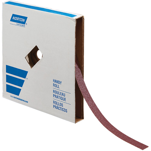 Metal Sanding Roll, Aluminum Oxide, 1" W x 150' L, 60 Grit Pathway Supply LP