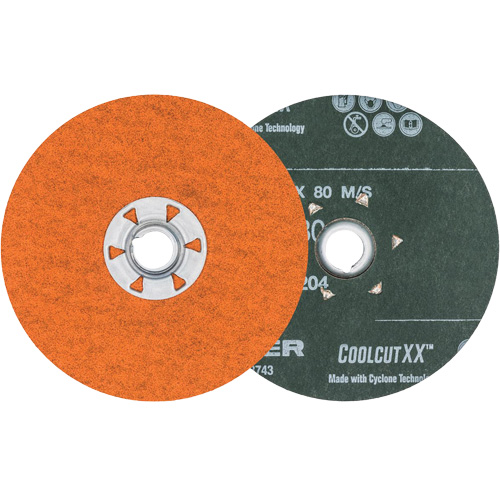 Disque de sablage Coolcut XX, 4-1/2" dia., Grain 80, C&eacute;ramique Pathway Supply LP
