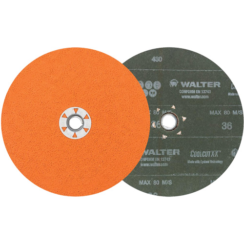 Disque de sablage Coolcut XX, 7" dia., Grain 36, C&eacute;ramique Pathway Supply LP
