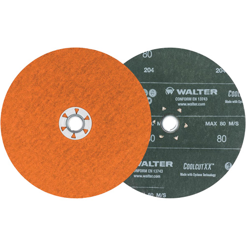Coolcut XX Sanding Disc, 7" Dia., 80 Grit, Ceramic Pathway Supply LP