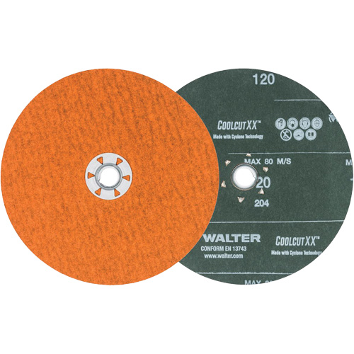 Coolcut XX Sanding Disc, 7" Dia., 120 Grit, Ceramic Pathway Supply LP