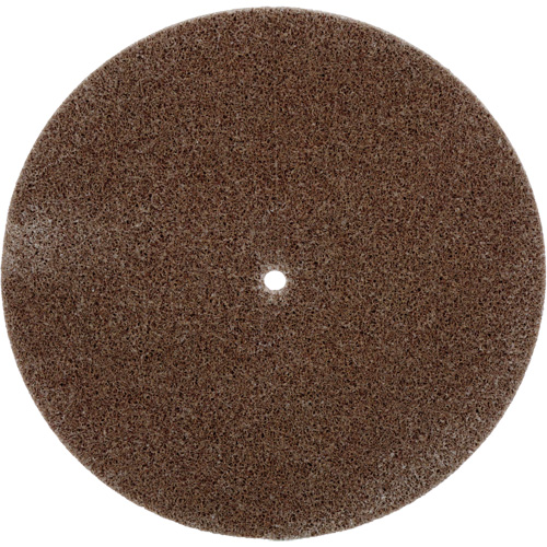 Meule homog&egrave;ne SST, ST- UW Scotch-Brite, 6" x 3/16", Arbre de 1/4", Grain de Fin, Oxyde d'aluminium Pathway Supply LP