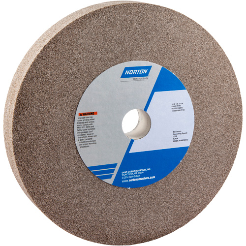 Bench Grinding Wheel, 10" x 1", 1-1/4" Arbor, 1, Aluminum Oxide Pathway Supply LP