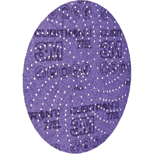 Cubitron II Hookit Film Disc 775L, 5" Dia., 80+ Grit, Ceramic, F-Weight Pathway Supply LP