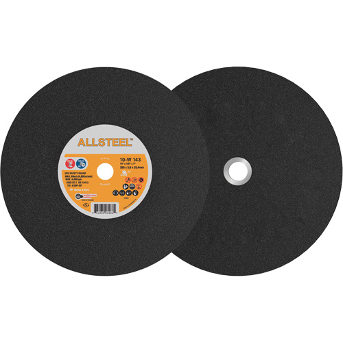 AllSteel Chopsaw Wheel, 14" x 1/8", 1" Arbor, Type 1, Aluminum Oxide, 4400 RPM Pathway Supply LP