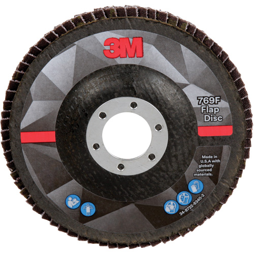 769F Quick Change Flap Disc, 5" x 7/8", Type 27, 40+ Grit, Ceramic Pathway Supply LP