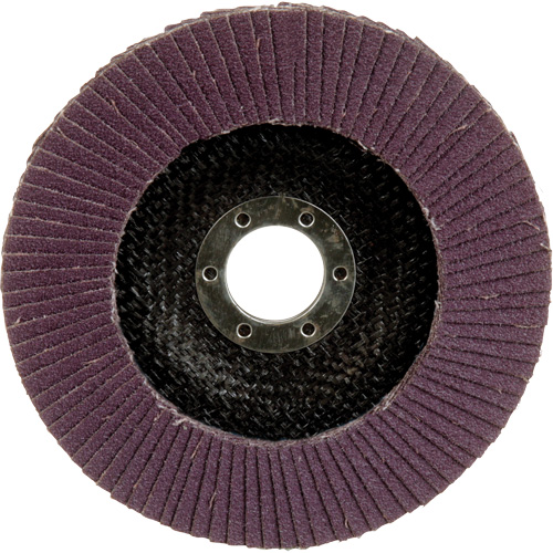 Disque &agrave; lamelles &agrave; changement rapide 769F, 5" x 7/8", Type 27, Grain 80+, C&eacute;ramique Pathway Supply LP