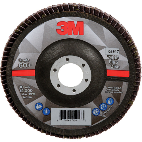 769F Quick Change Flap Disc, 5" x 7/8", Type 29, 60+ Grit, Ceramic Pathway Supply LP