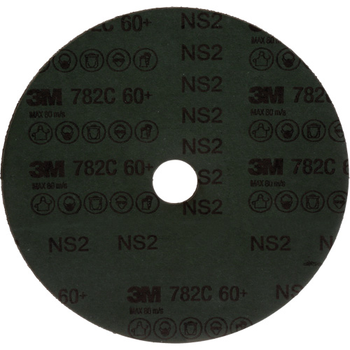 Disque en fibre 782C, C&eacute;ramique, 60+, 7" Dia x 7/8" Arbre Pathway Supply LP