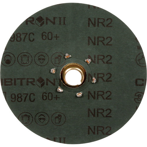 Disque en fibre 987C Cubitron II, C&eacute;ramique, 60+, 5" Dia Pathway Supply LP