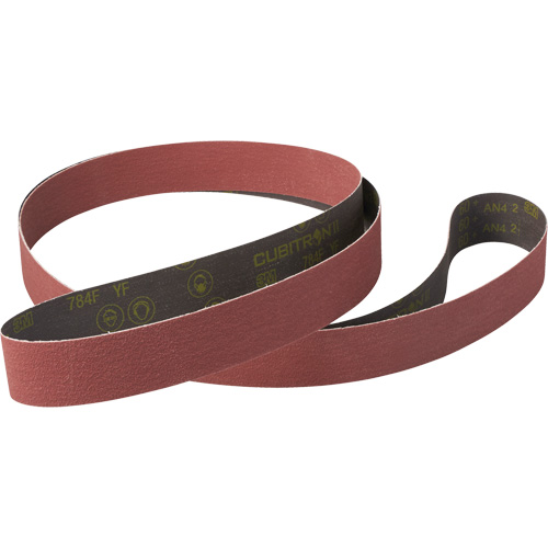 Courroie en toile 784F Cubitron II , 3/4" la x 18" lo, C&eacute;ramique, Grain  Pathway Supply LP