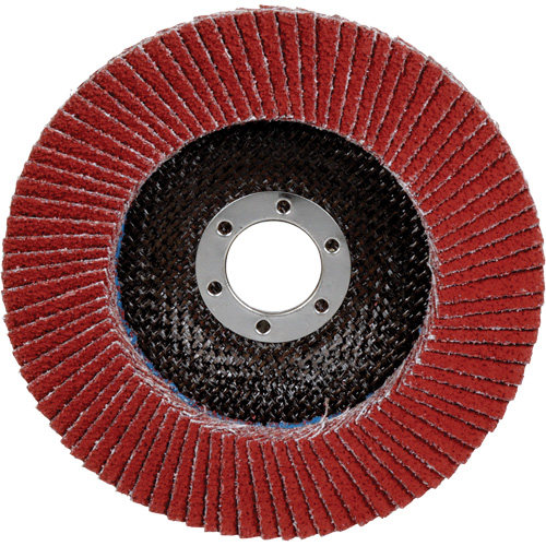 Cubitron II 969F Flap Disc, 5" x 7/8", Type 27, 40+ Grit, Ceramic Pathway Supply LP