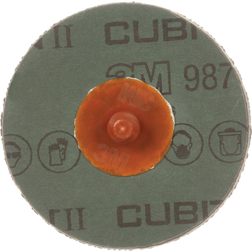 Cubitron II Roloc 987C Fibre Disc, 2" Dia., 80+ Grit, Ceramic Pathway Supply LP