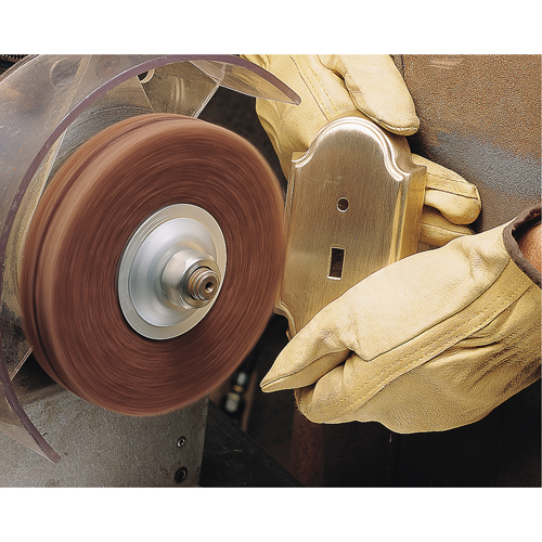 Disques robustes Scotch-Brite (oxyde d'aluminium), 6" dia., Grain Tr&egrave;s fin, Oxyde d'aluminium Pathway Supply LP