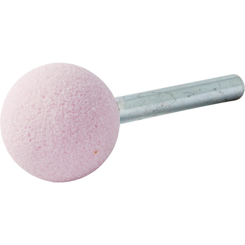 Meule mont&eacute;e vitrifi&eacute;e, A25, Oxyde d'aluminium, 1" dia., 1" lo, 80 Grain Pathway Supply LP