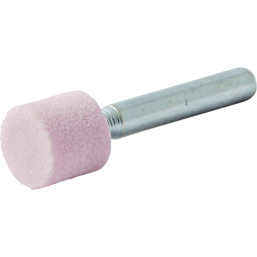 Vitrified Bond Mounted Point, W185, Aluminum Oxide, 1/2" Dia., 1/2" L, 80 Grit Pathway Supply LP