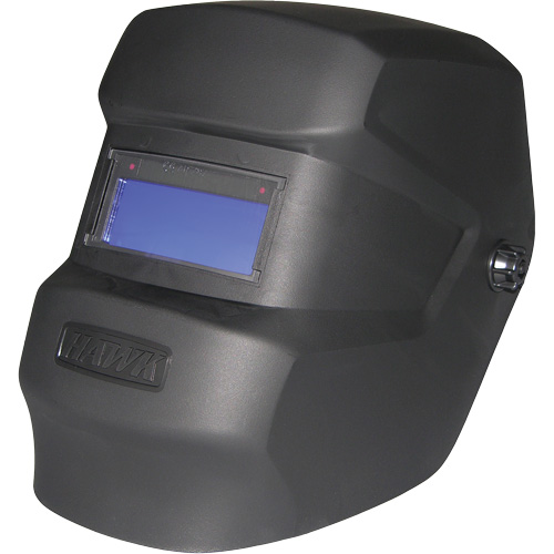 ArcOne&reg; Hawk&reg; Welding Helmet, 2" L x 4" W View Area, 10 Shade Range, Black Pathway Supply LP