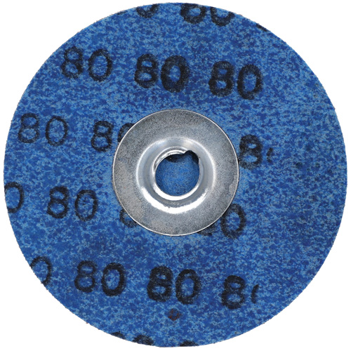 Disques en tissu &agrave; changement rapide Gemini R766/R228, 3" dia., Grain 80, Oxyde d'aluminium Pathway Supply LP