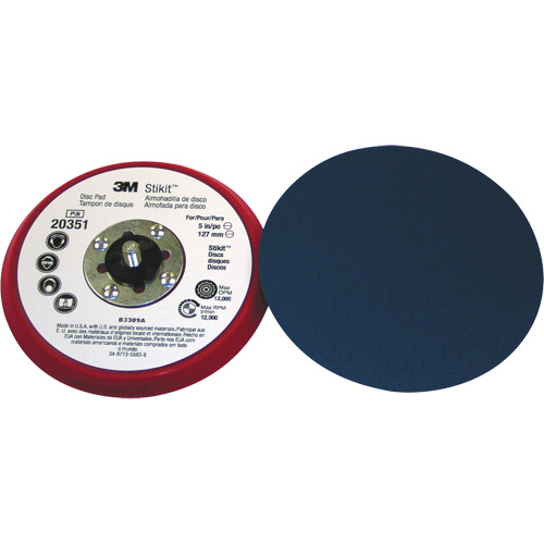 5" x 3/8" Stikit Low Profile Disc Pad 20351 Pathway Supply LP