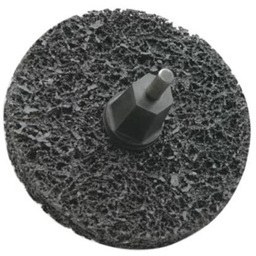 Disques non tiss&eacute;s &agrave; remplacement rapide pour d&eacute;capage Bear-Tex, 3" dia., Grain Extra grossier, Carbure de silicium Pathway Supply LP