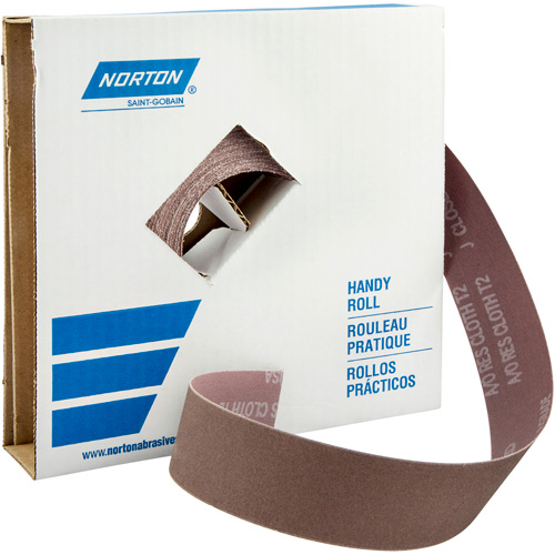 Metalite&reg; K225 Shop Rolls, Aluminum Oxide, 1-1/2" W x 150' L, P50-X Grit Pathway Supply LP