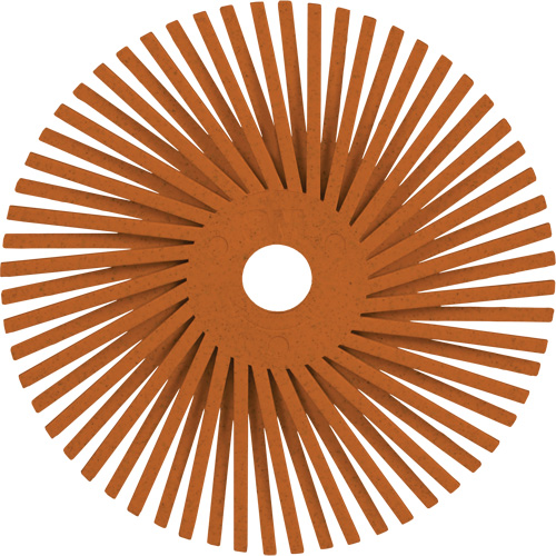 Scotch-Brite Type A Precision Radial Bristle Brush PN-RB, Ceramic, 80+ Grit, 3" Dia. Pathway Supply LP