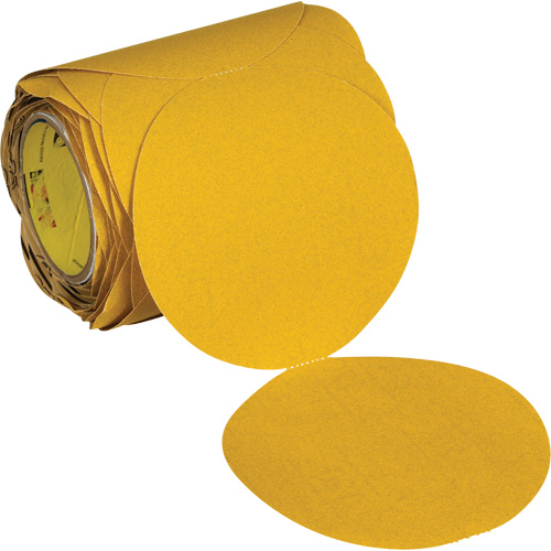 Stikit Gold Abrasive Disc Roll 09312, 6" Dia., 120 Grit, Aluminum Oxide Pathway Supply LP