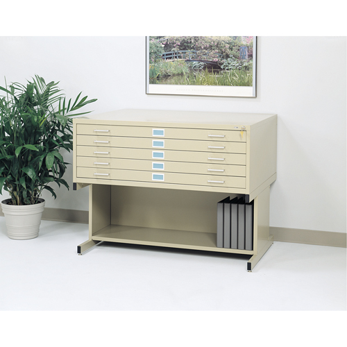Classeurs en acier pour plans, 5 Tiroirs, 46-3/8" la x 35-3/8" p x 16-1/2" h Pathway Supply LP