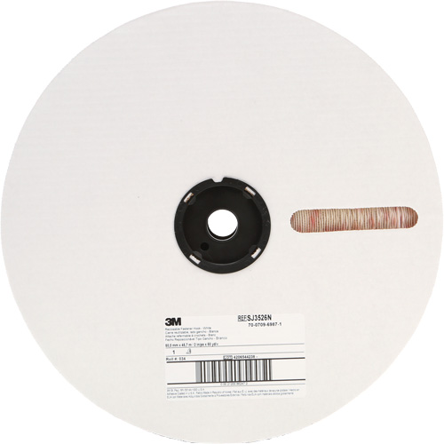 Fastener, Loop, 50 yds x 2", Adhesive, White Pathway Supply LP