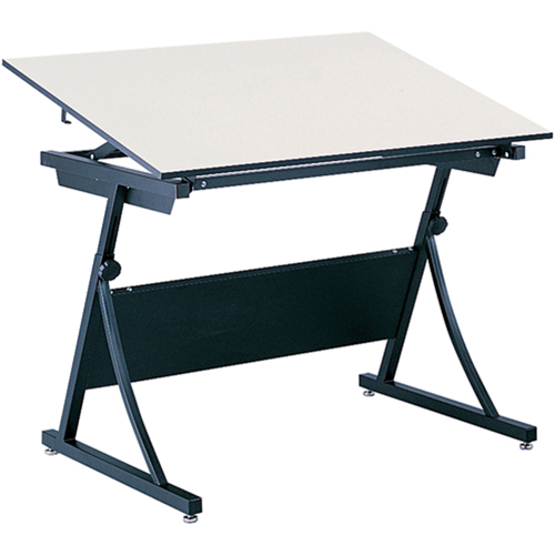 Table &agrave; dessin &agrave; hauteur r&eacute;glable PlanMaster, 43" la x 29-1/2" - 37-1/2" h, Noir Pathway Supply LP